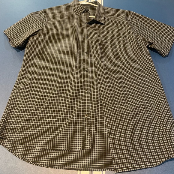 3m grid button up shirt xl - Picture 2 of 5